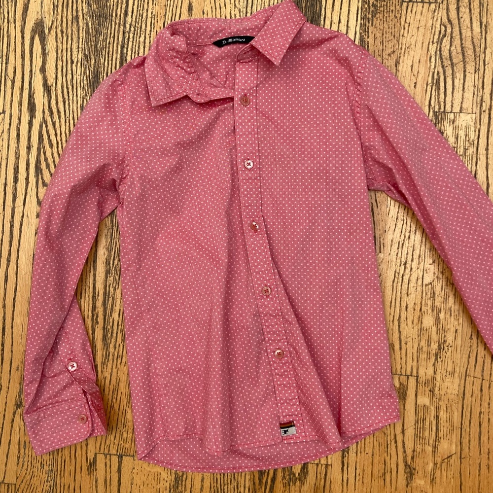 Button Down tee shirt